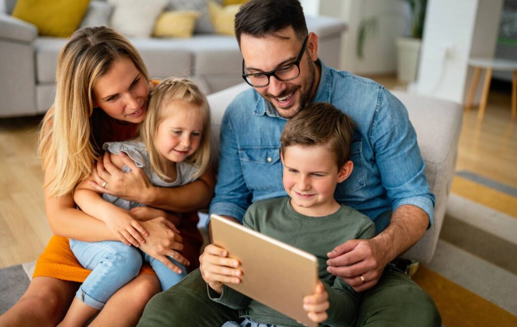 Family Enjoying Time Together – Goettl Air Duct Services
