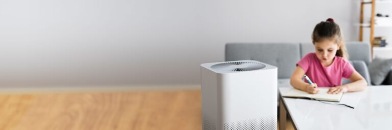 Breathing clean air At Home