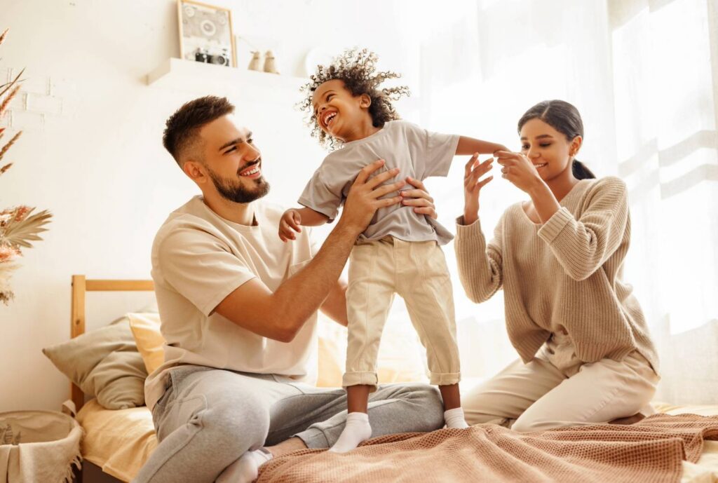 Family Enjoying Comfort with Heat Pump – Goettl Phoenix
