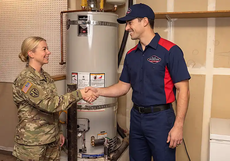 photo PLP WH WHY 4 techs client tank handshake 800