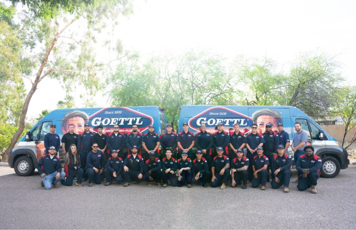 Goettl Tucson Branch Team Shot